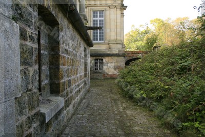 Le Château de Franconville - Les douves - Septembre 2014